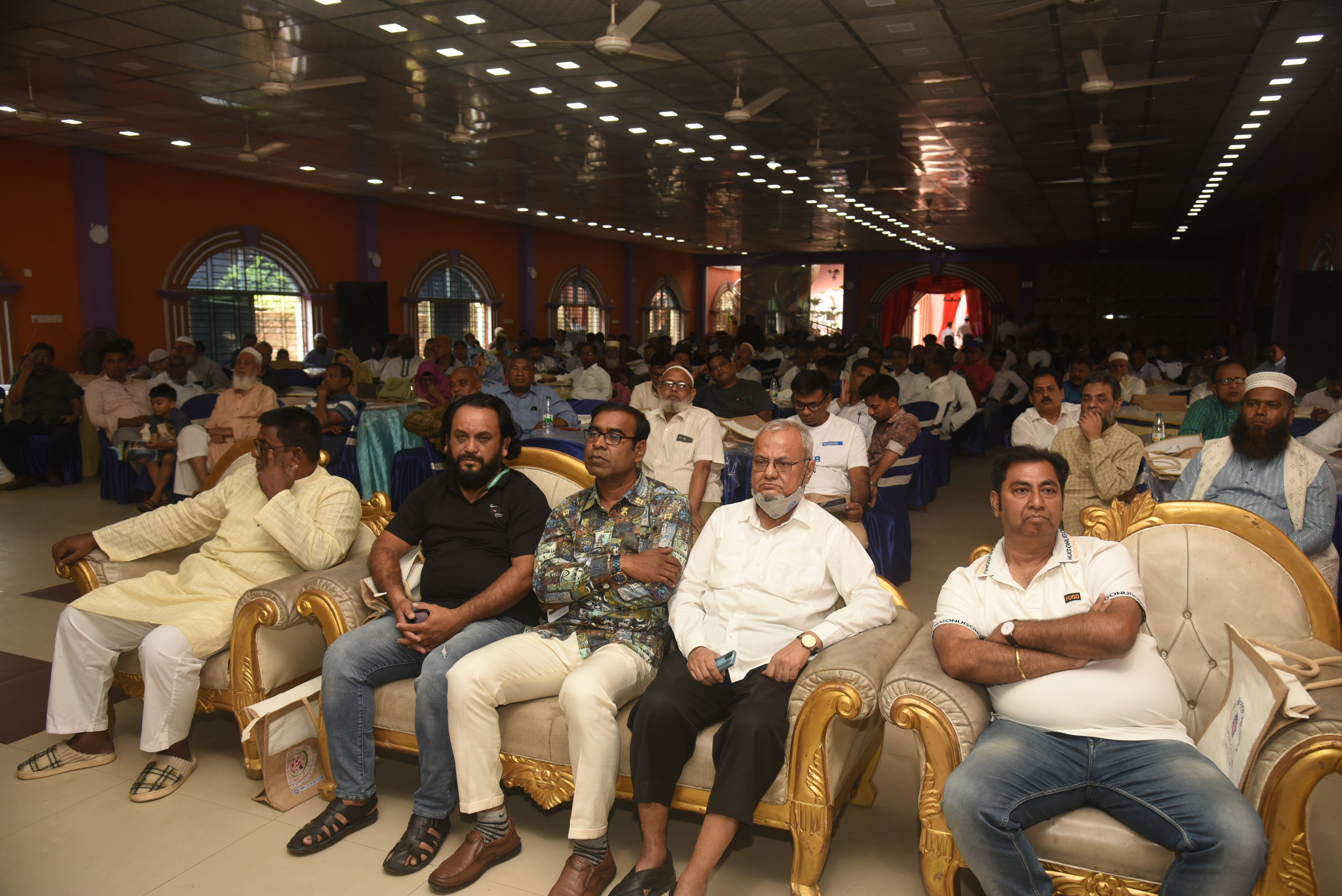 Dedicated Committee Members and respected guests at the event.