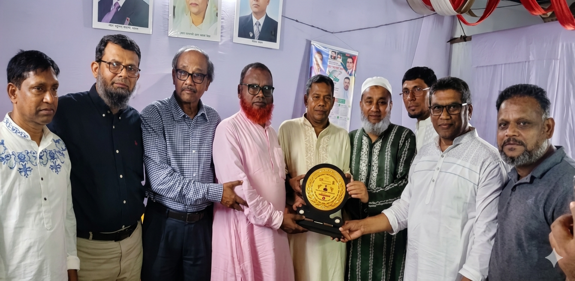 মাননীয় সংসদ সদস্য মহোদয়কে সংবর্ধনা